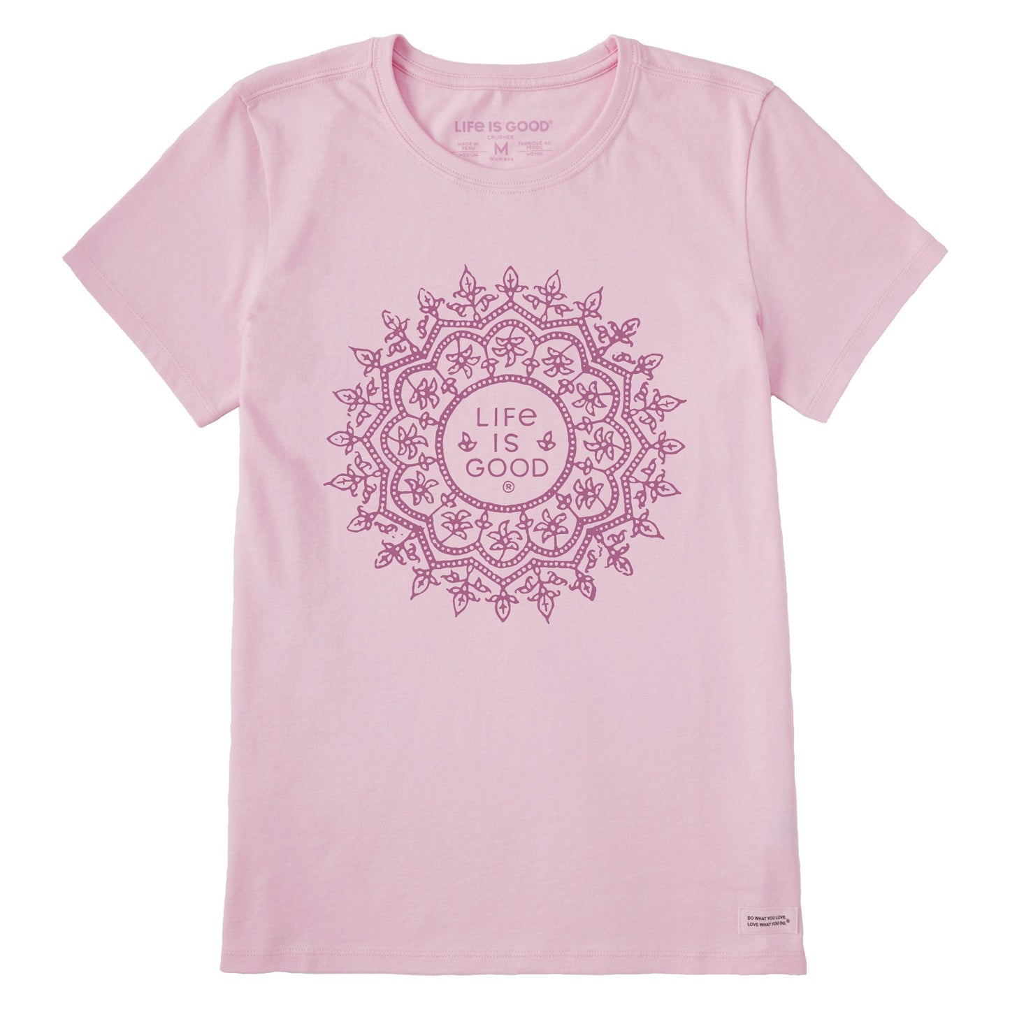 Women's Fleur Mandala Short Sleeve Crusher Tee