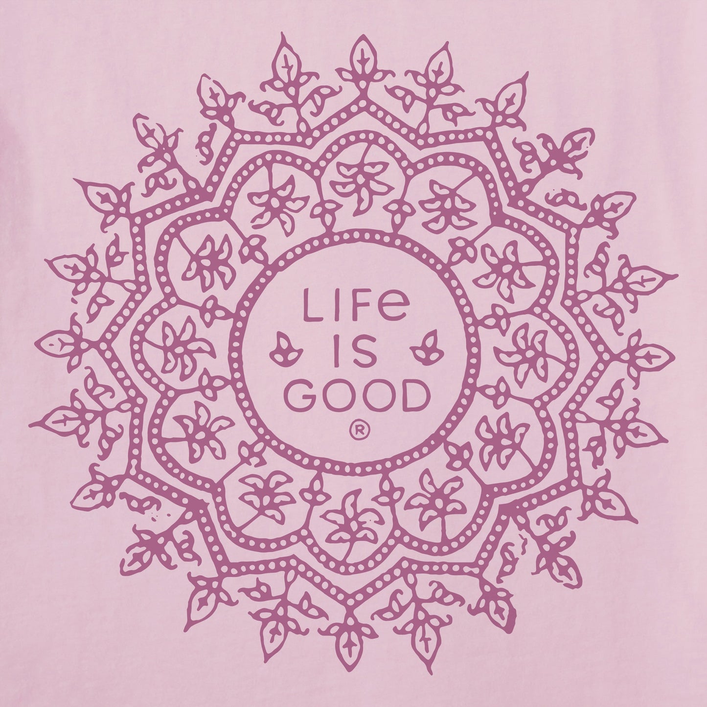 Women's Fleur Mandala Short Sleeve Crusher Tee