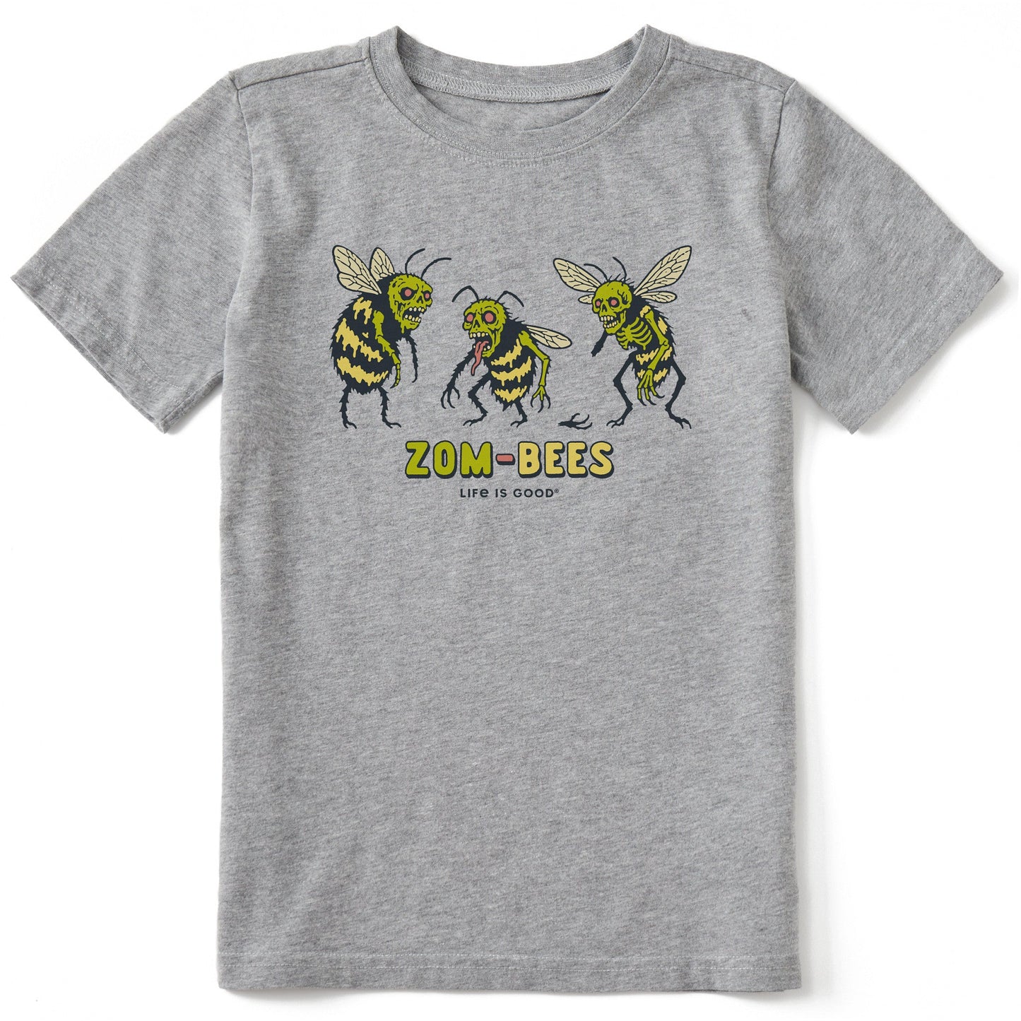 Kids Zom-bees Short Sleeve Crusher Tee