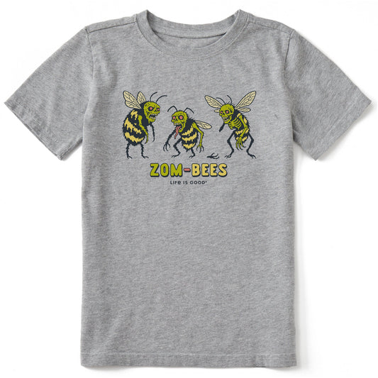 Kids Zom-bees Short Sleeve Crusher Tee