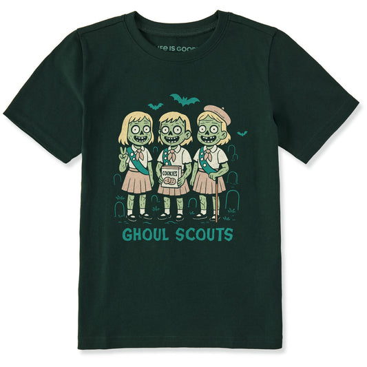 Kids Ghoul Scouts Short Sleeve Crusher Tee