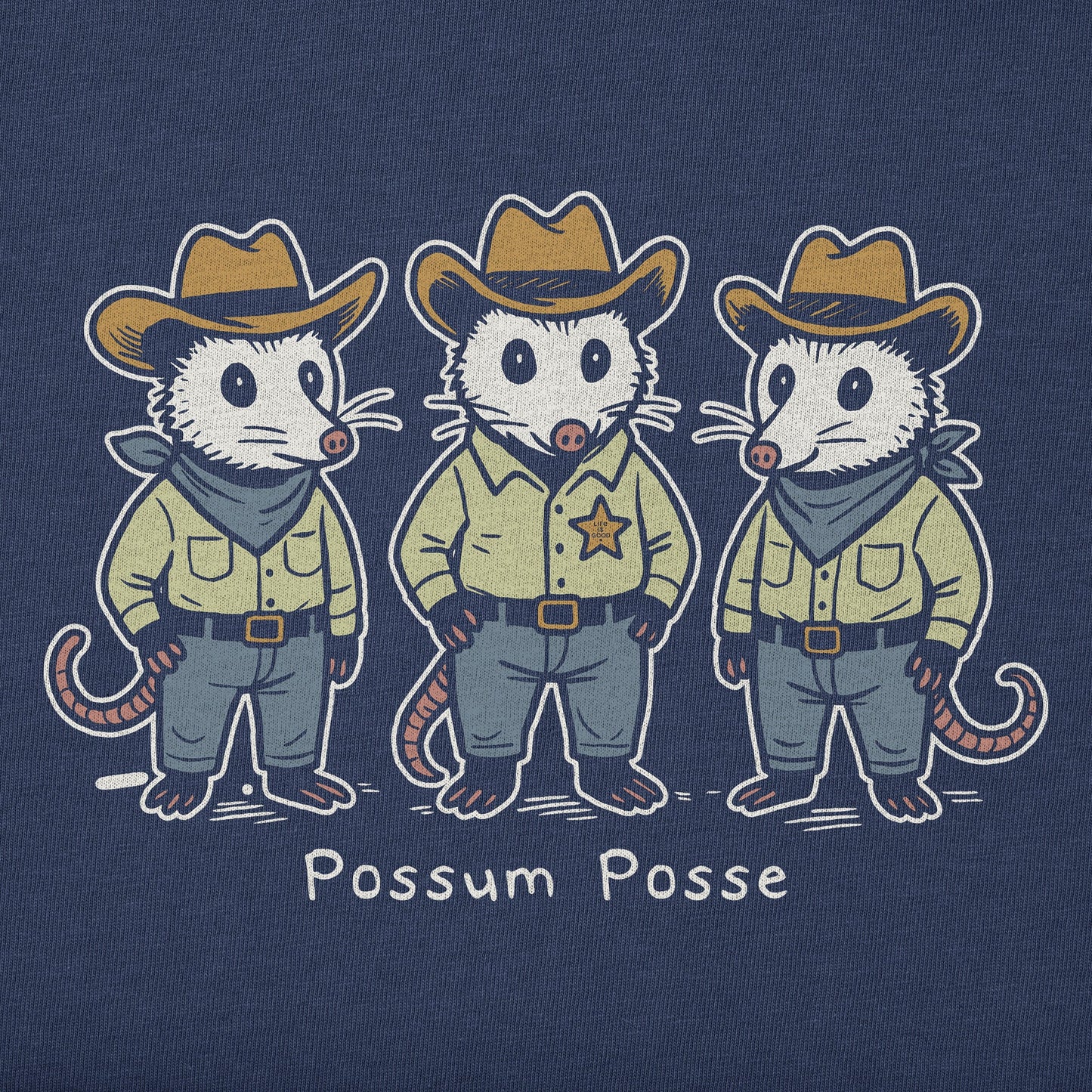 Kids Possum Posse Short Sleeve Crusher Tee