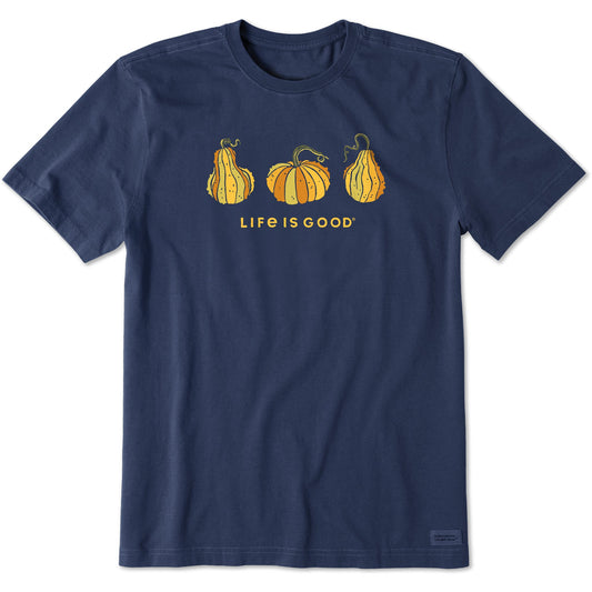 Men's Gourd Trio Short Sleeve Crusher Tee