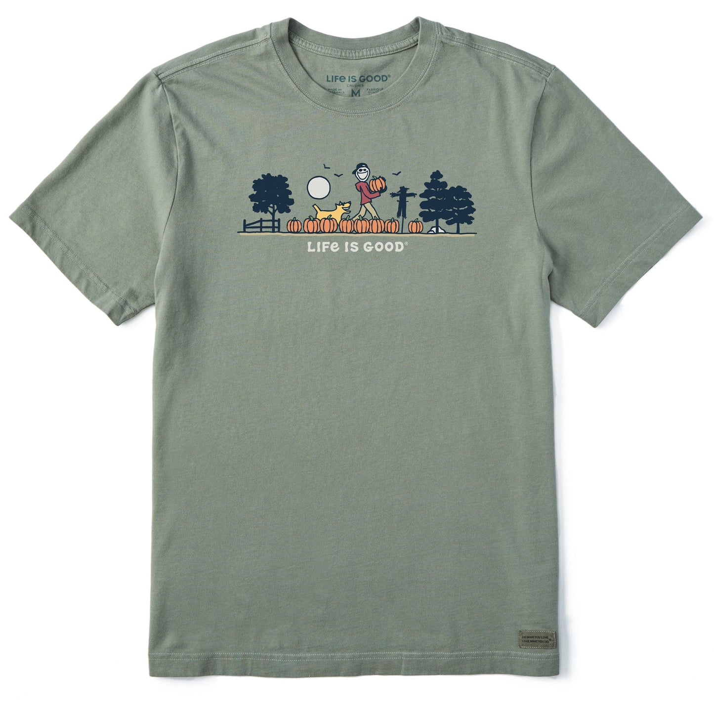 Men's Pumpkin Patch Vista Short Sleeve Crusher Tee