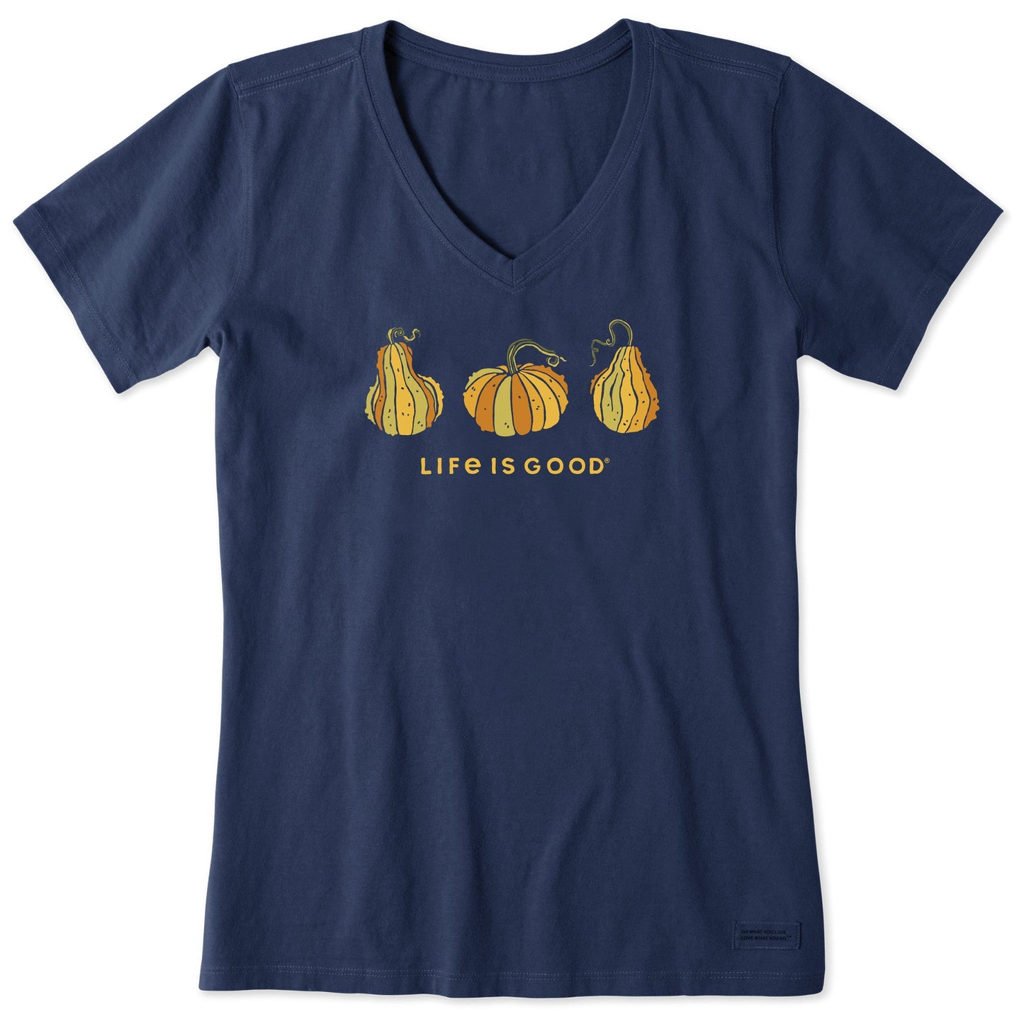 Women's Gourd Trio Short Sleeve Crusher Vee
