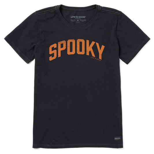Women's Spooky Athletic Arch Short Sleeve Crusher Tee