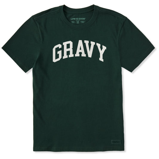 Men's Gravy Athletic Arch Short Sleeve Crusher Tee