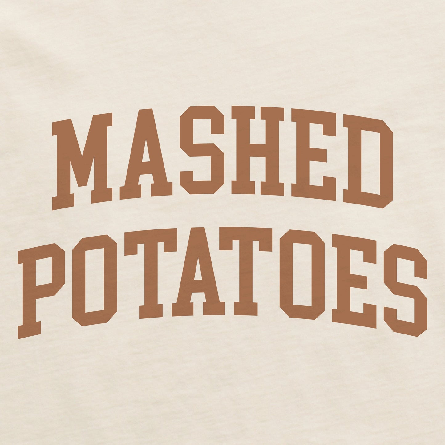 Men's Mashed Potatoes Athletic Arch Short Sleeve Crusher Tee