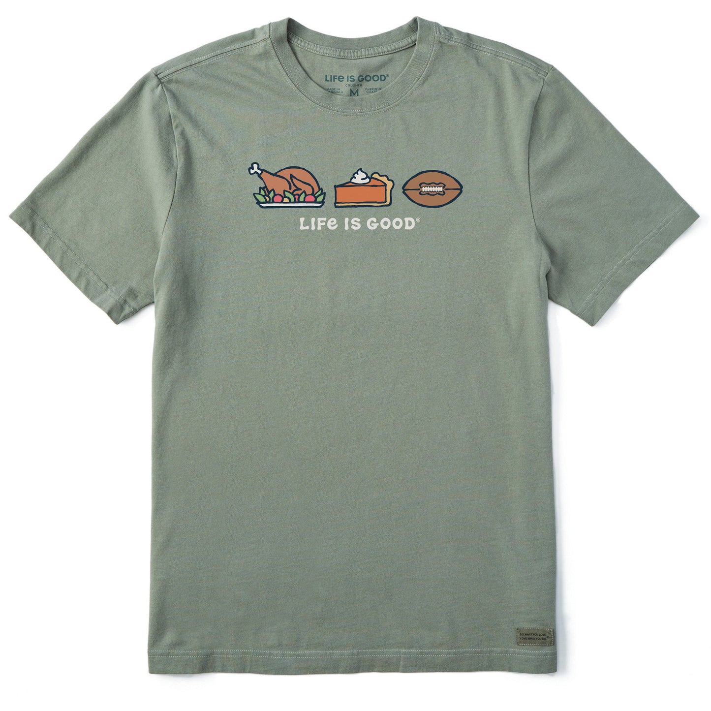 Men's Thanksgiving Trio Short Sleeve Crusher Tee