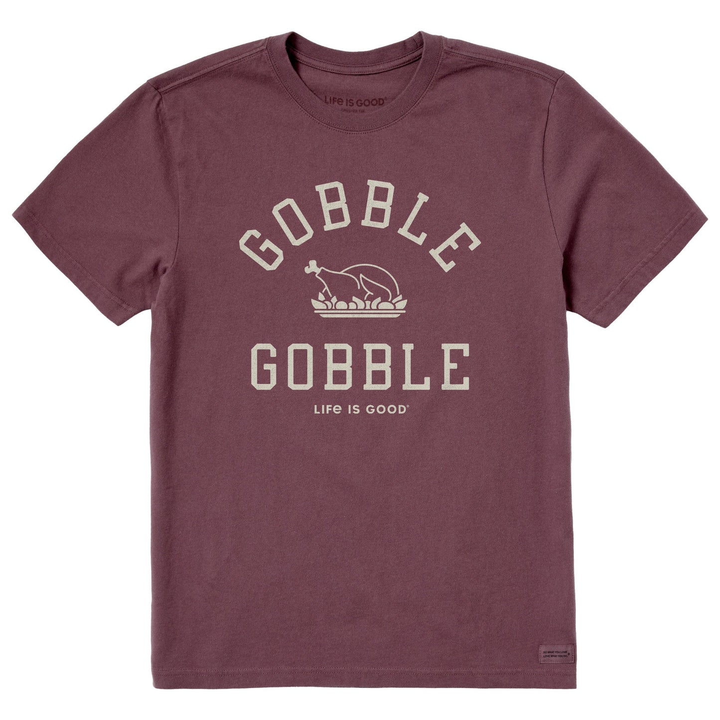 Men's Gobble Gobble Arch Short Sleeve Crusher Tee