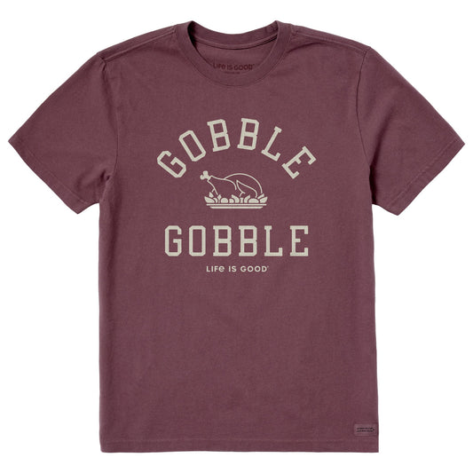 Men's Gobble Gobble Arch Short Sleeve Crusher Tee