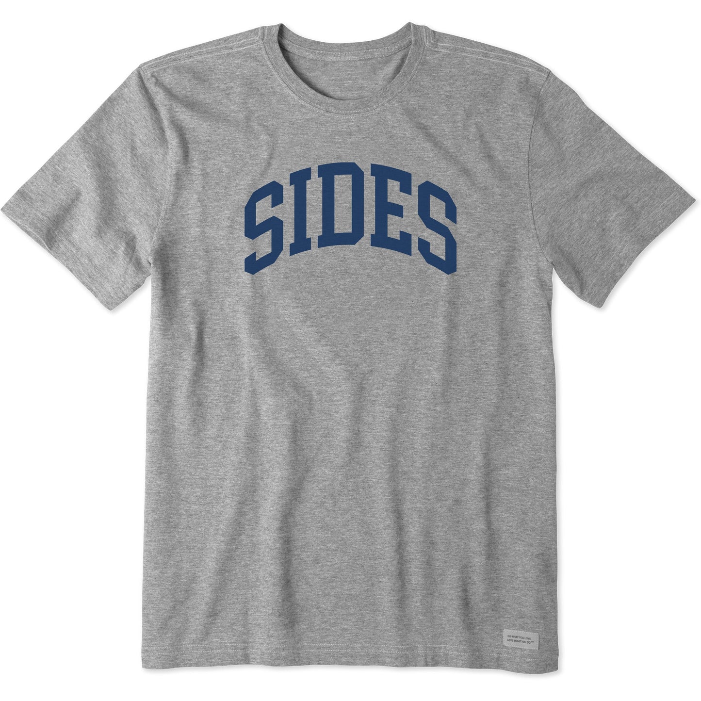 Men's Sides Athletic Arch Short Sleeve Crusher Tee