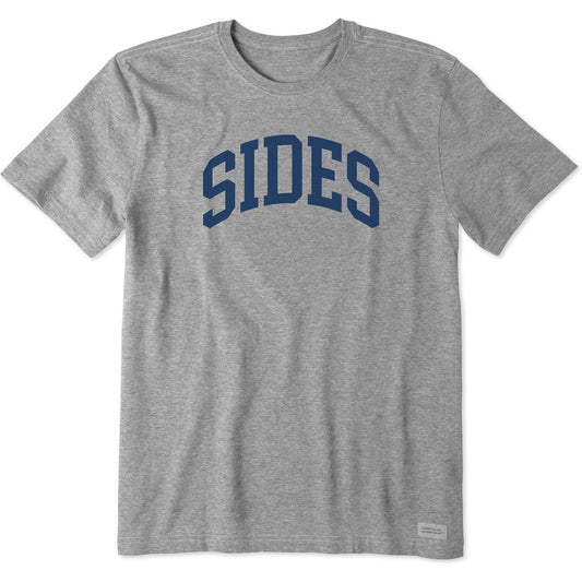 Men's Sides Athletic Arch Short Sleeve Crusher Tee
