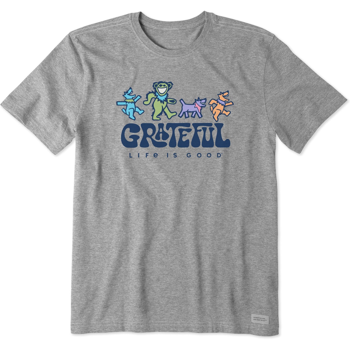 Men's Grateful Dancers Short Sleeve Crusher Tee