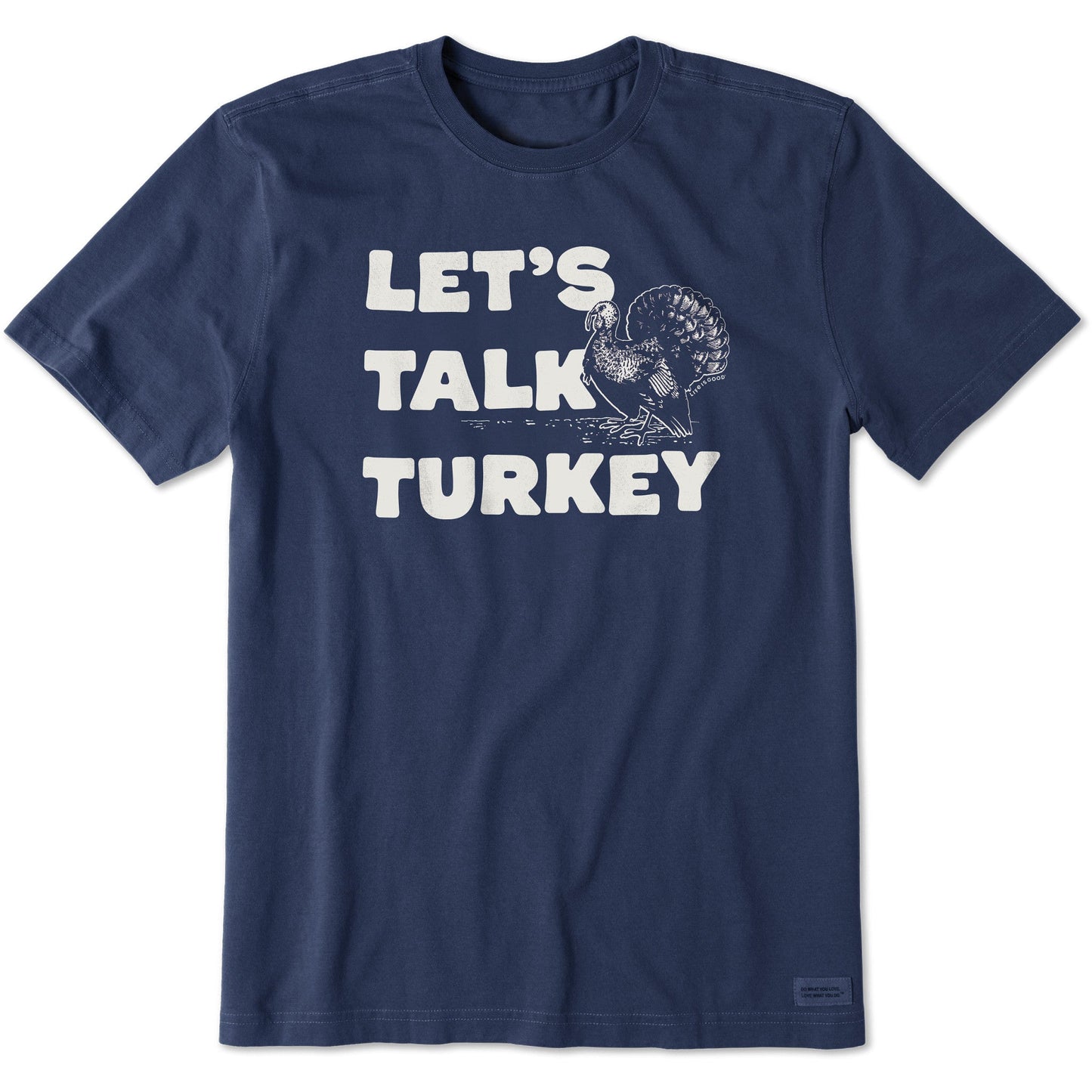 Men's Let's Talk Turkey Stack Short Sleeve Crusher Tee