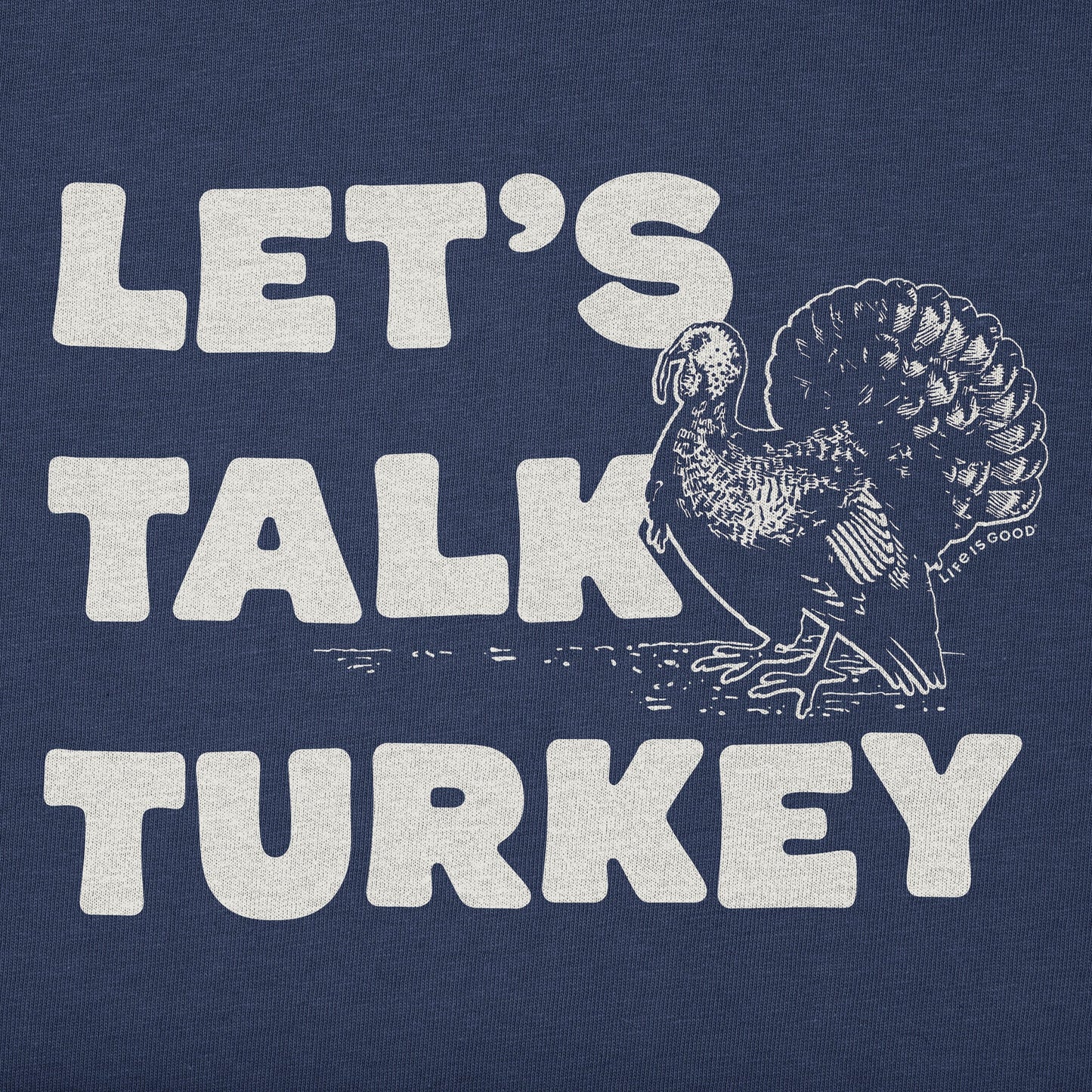 Men's Let's Talk Turkey Stack Short Sleeve Crusher Tee