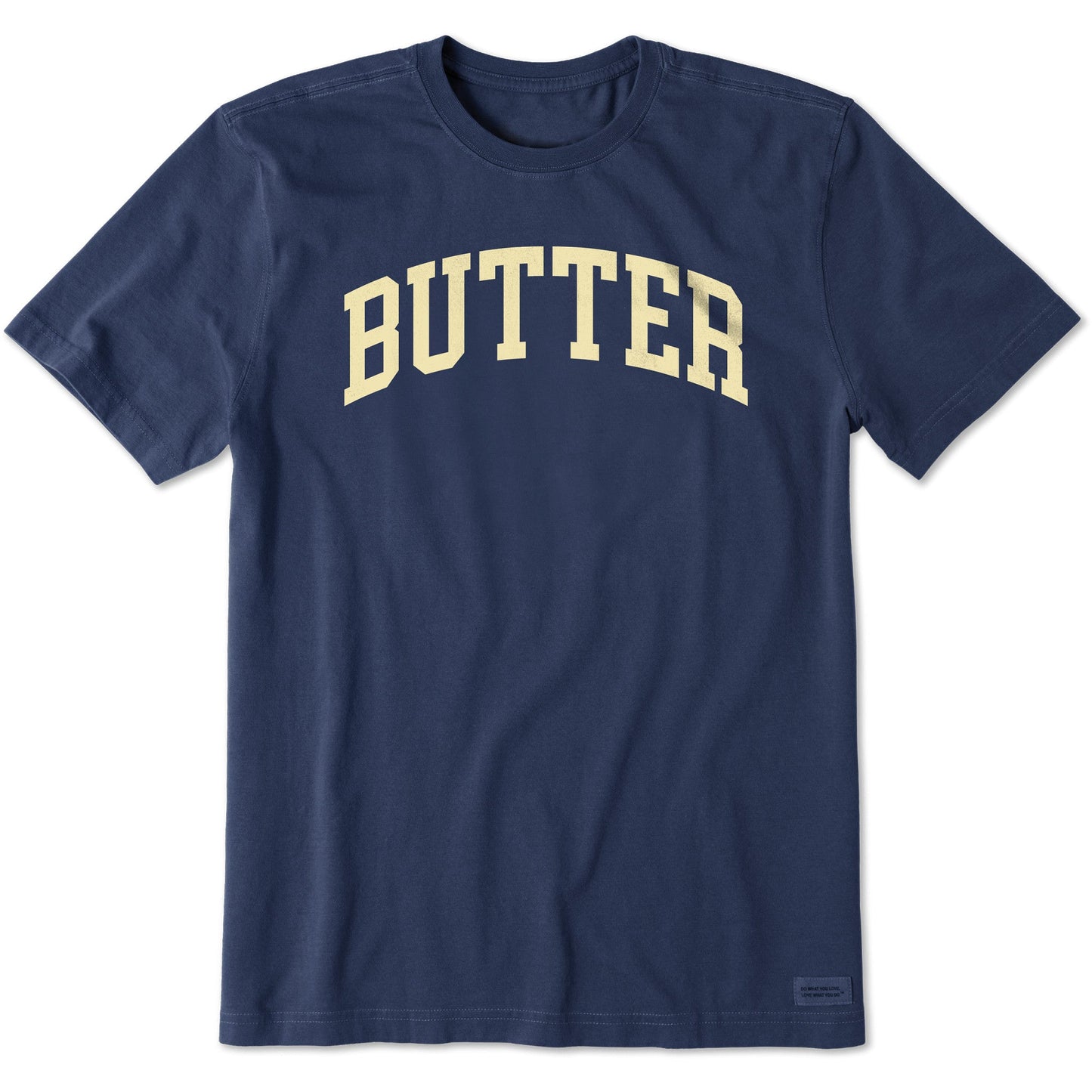 Men's Butter Athletic Arch Short Sleeve Crusher Tee