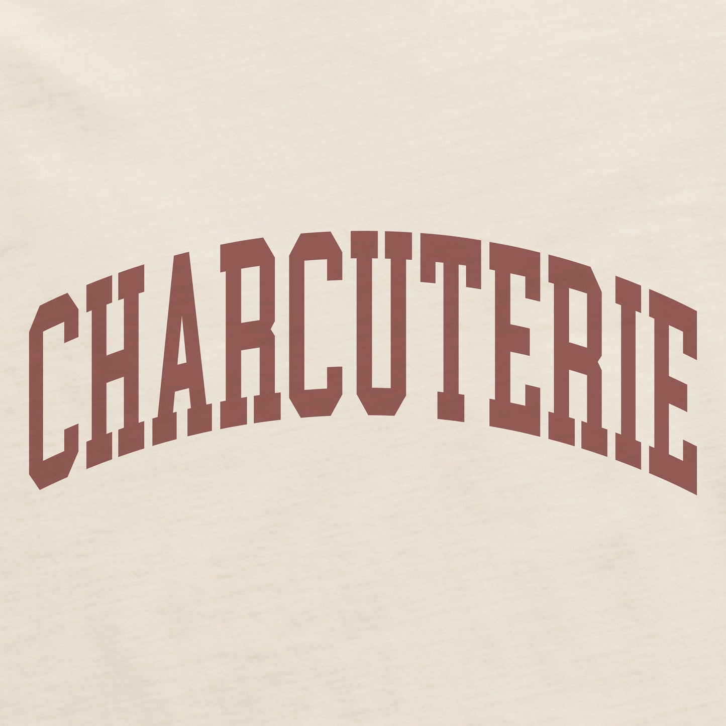 Women's Charcuterie Athletic Arch Short Sleeve Crusher Boxy Tee