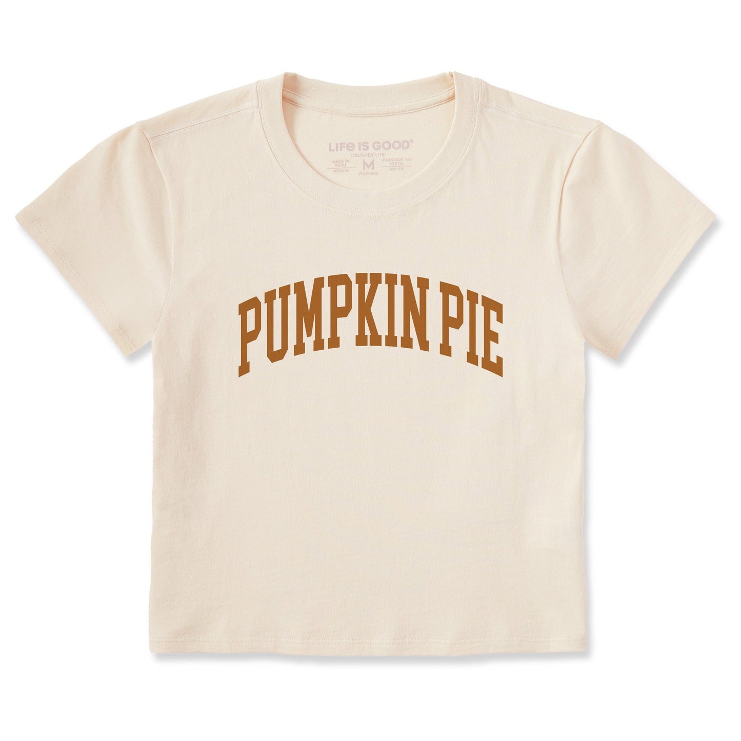 Women's Pumpkin Pie Athletic Arch Crusher-LITE Shrunken Tee