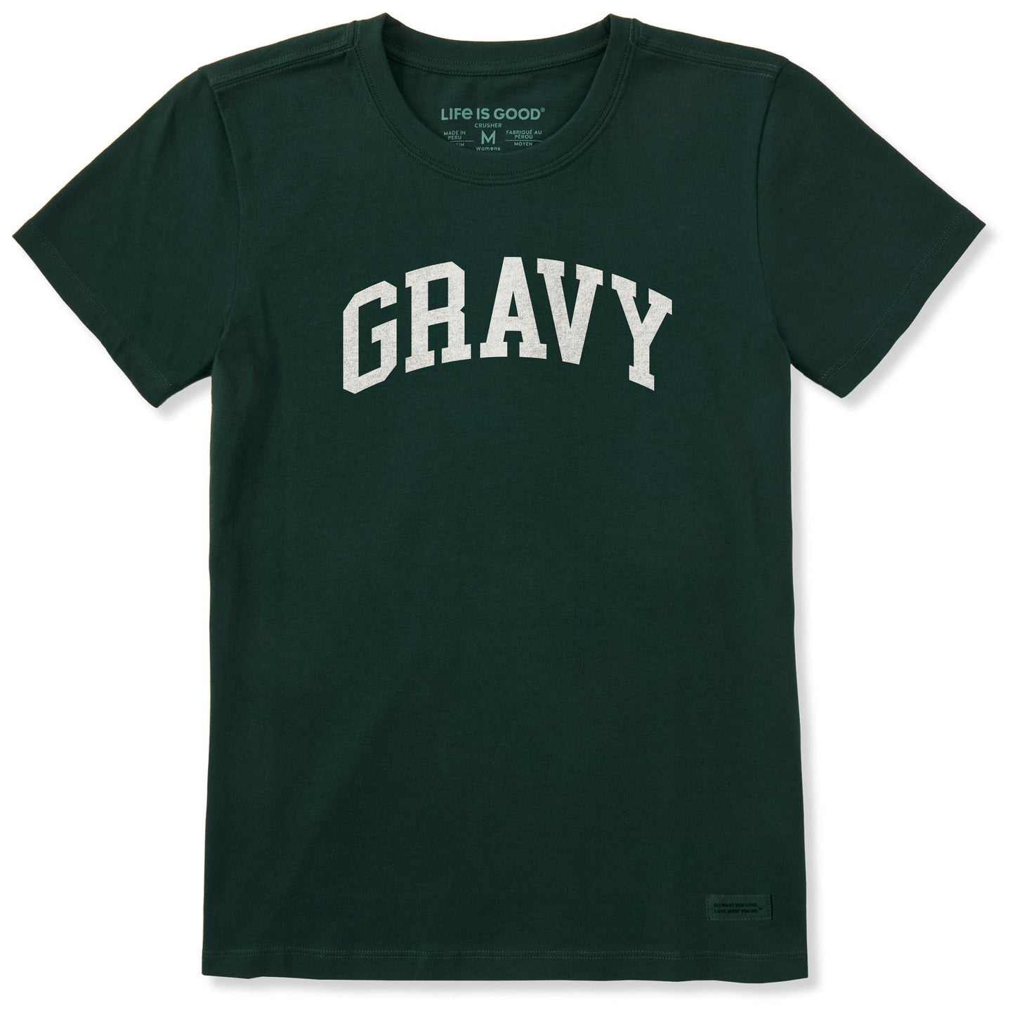 Women's Gravy Athletic Arch Short Sleeve Crusher Tee