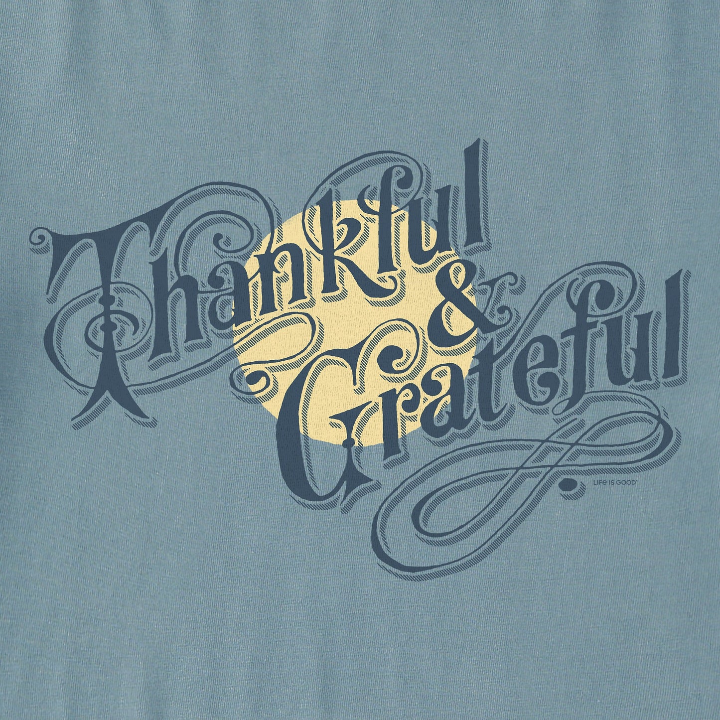 Women's Thankful and Grateful Homage Short Sleeve Crusher Tee