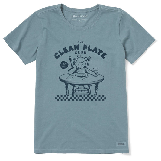 Women's Clean Plate Club Short Sleeve Crusher Tee