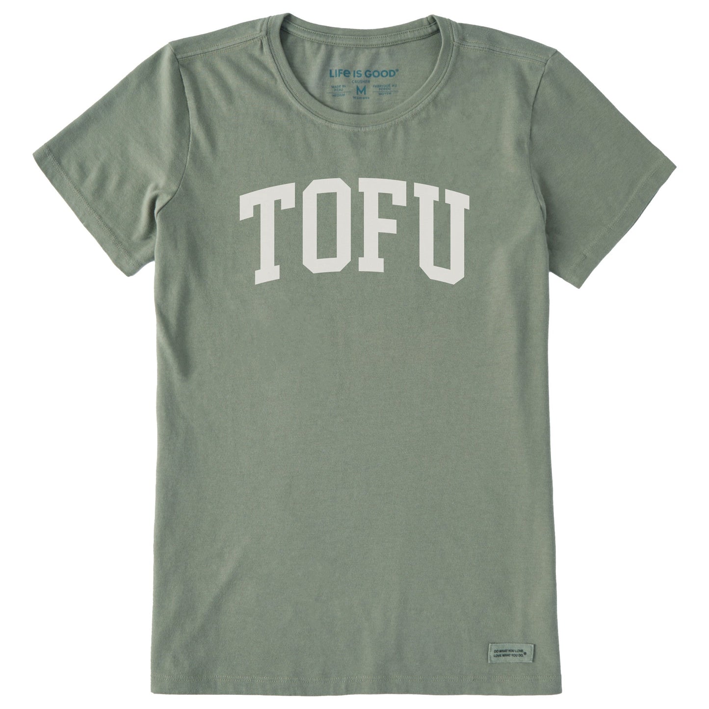 Women's Tofu Athletic Arch Short Sleeve Crusher Tee