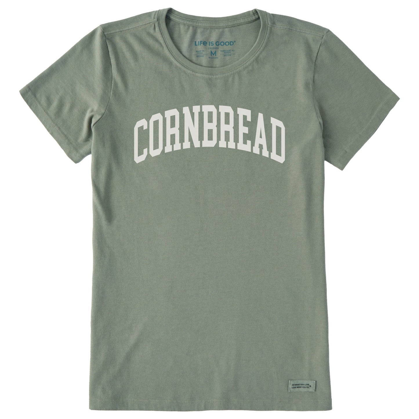 Women's Cornbread Athletic Arch Short Sleeve Crusher Tee