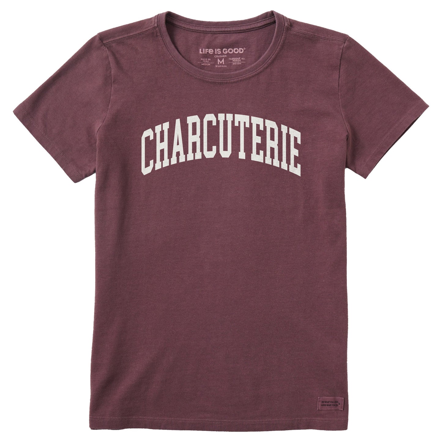 Women's Charcuterie Athletic Arch Short Sleeve Crusher Tee