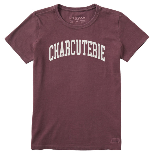 Women's Charcuterie Athletic Arch Short Sleeve Crusher Tee