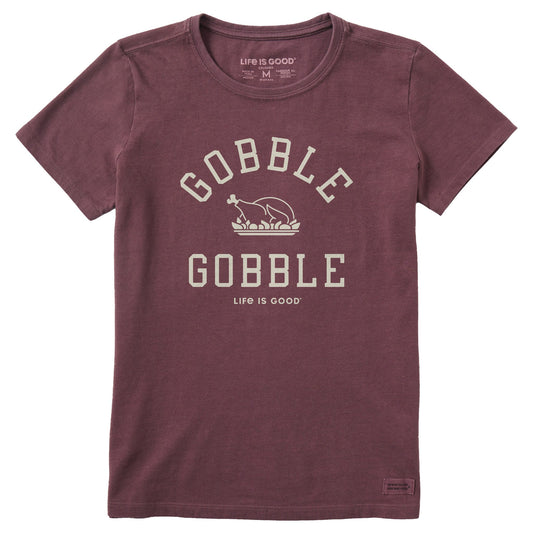 Women's Gobble Gobble Arch Short Sleeve Crusher Tee