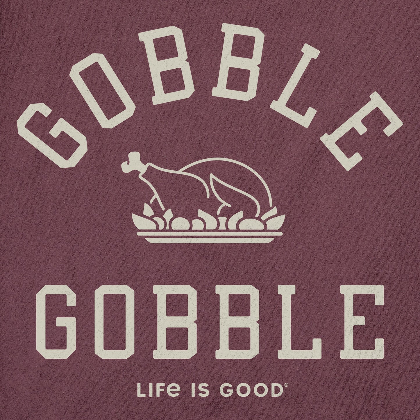 Women's Gobble Gobble Arch Short Sleeve Crusher Tee