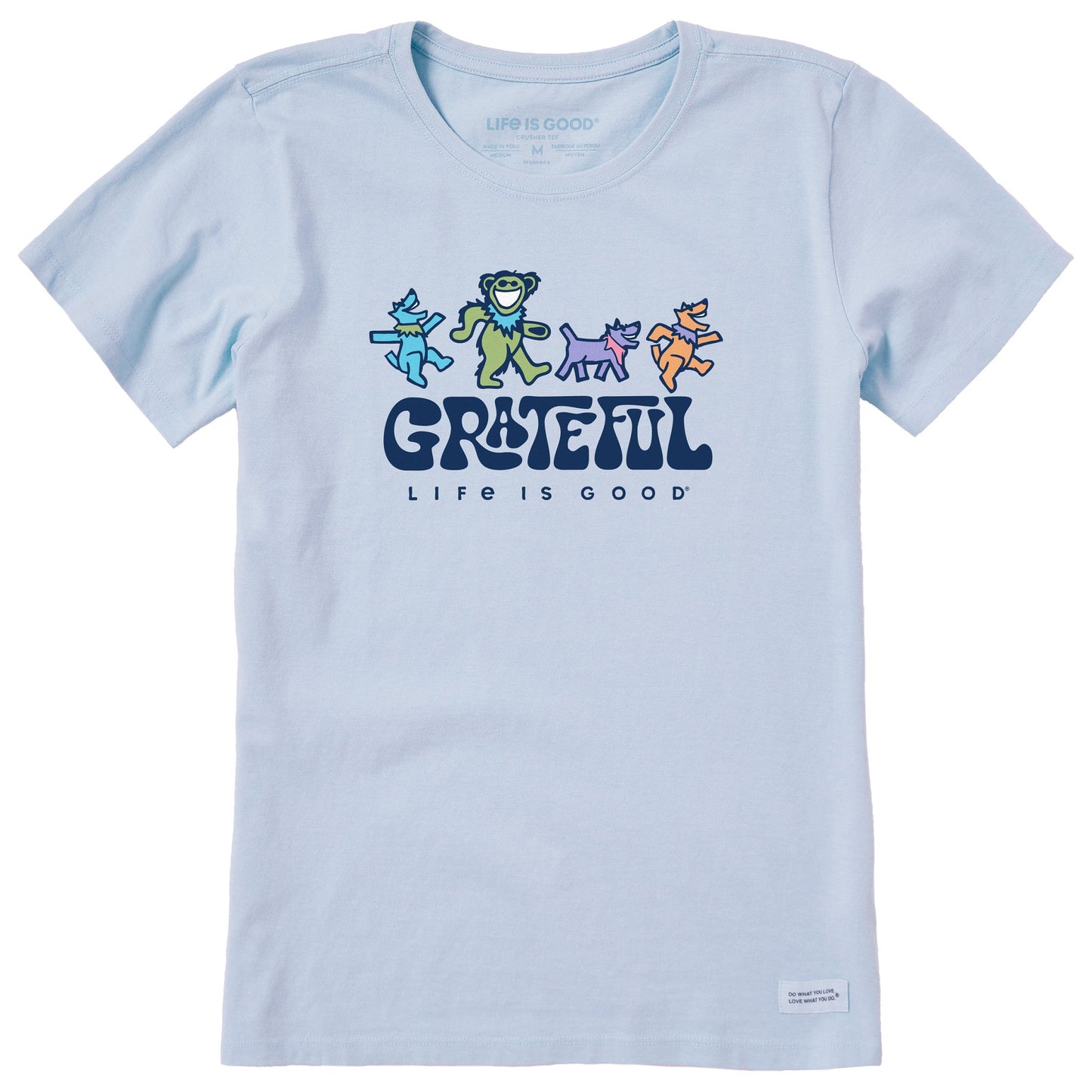 Women's Grateful Dancers Short Sleeve Crusher Tee
