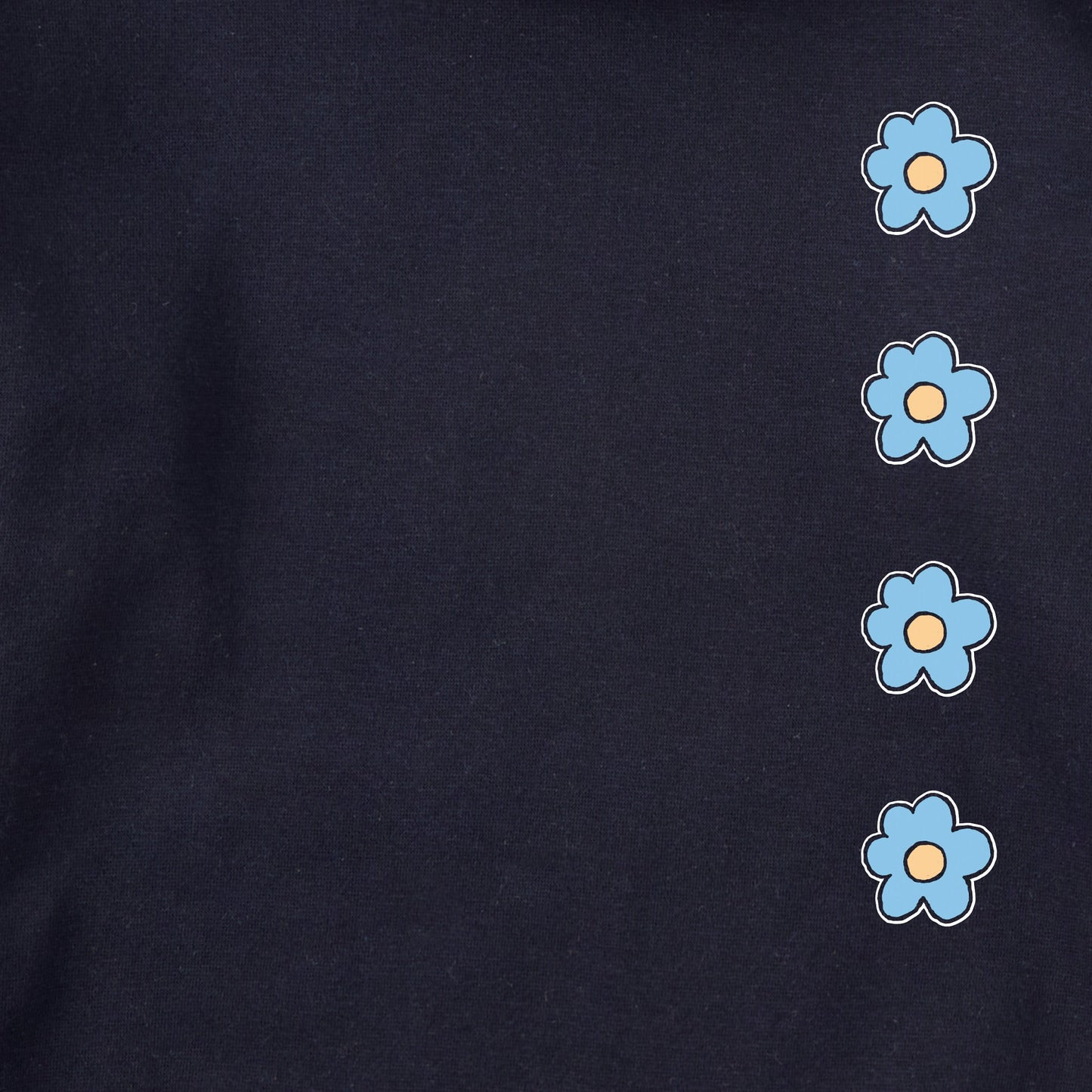 Adult Unisex 3 Flowers Every Wear Crew Sweatshirt