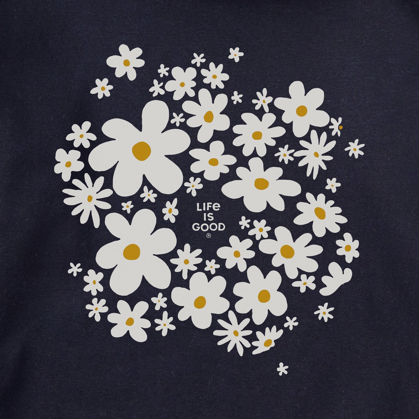 Adult Unisex Daisy Splash Every Wear Crew Sweatshirt