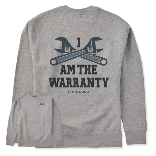 Adult Unisex I am the Warranty Every Wear Crew Sweatshirt