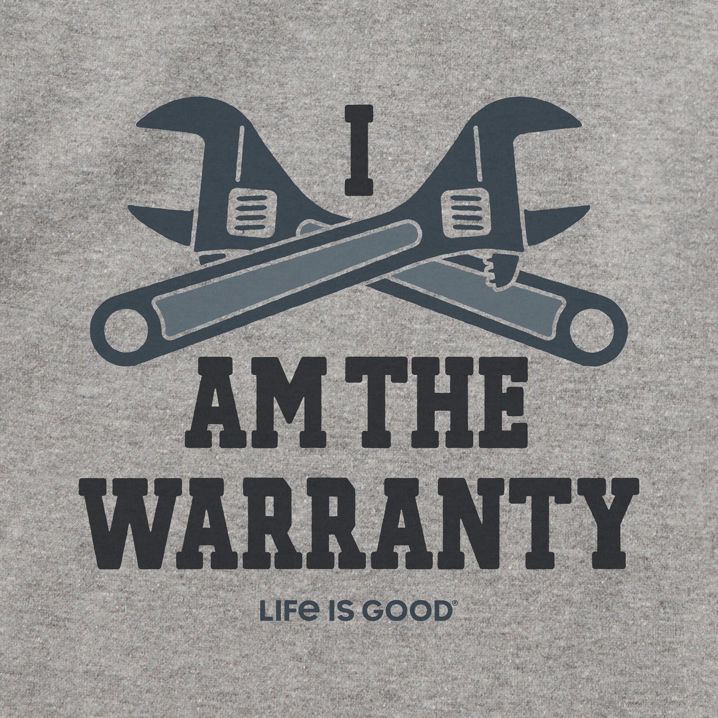 Adult Unisex I am the Warranty Every Wear Crew Sweatshirt