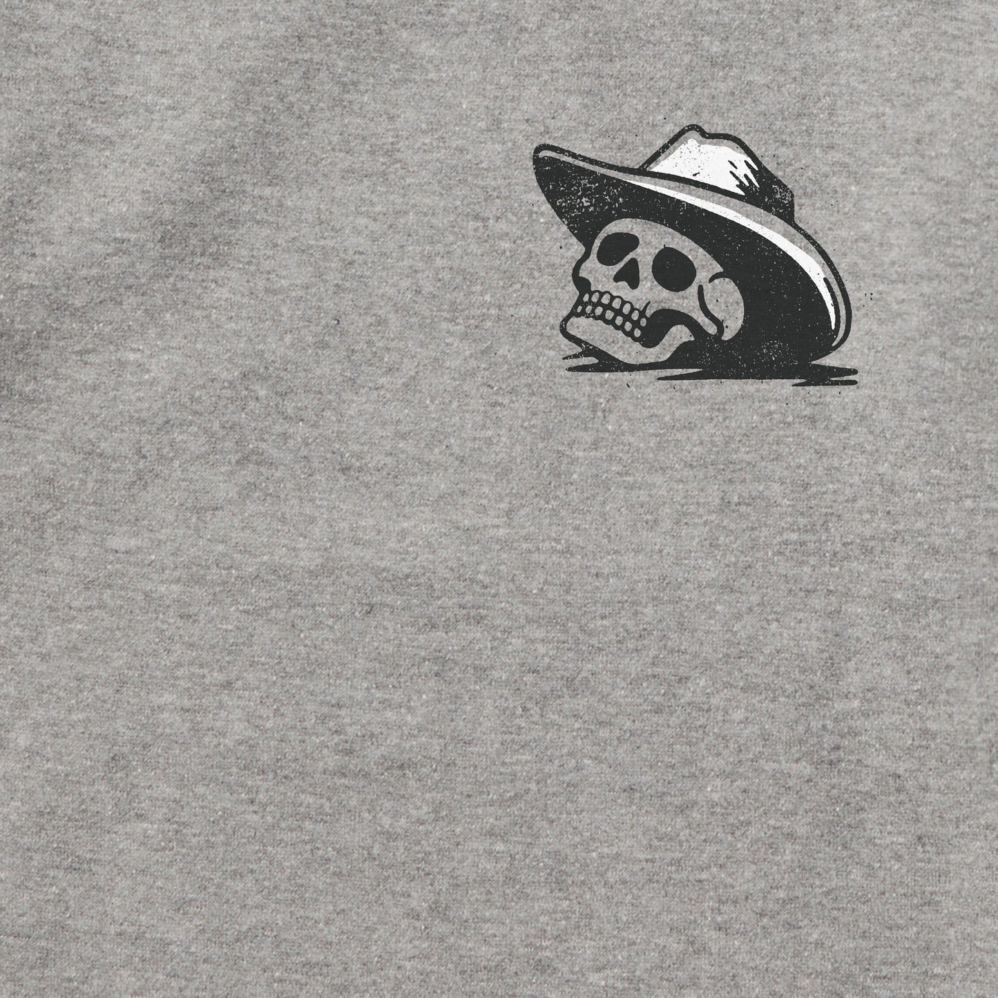 Adult Unisex Life was Good Cowboy Skull Every Wear Hoodie Sweatshirt