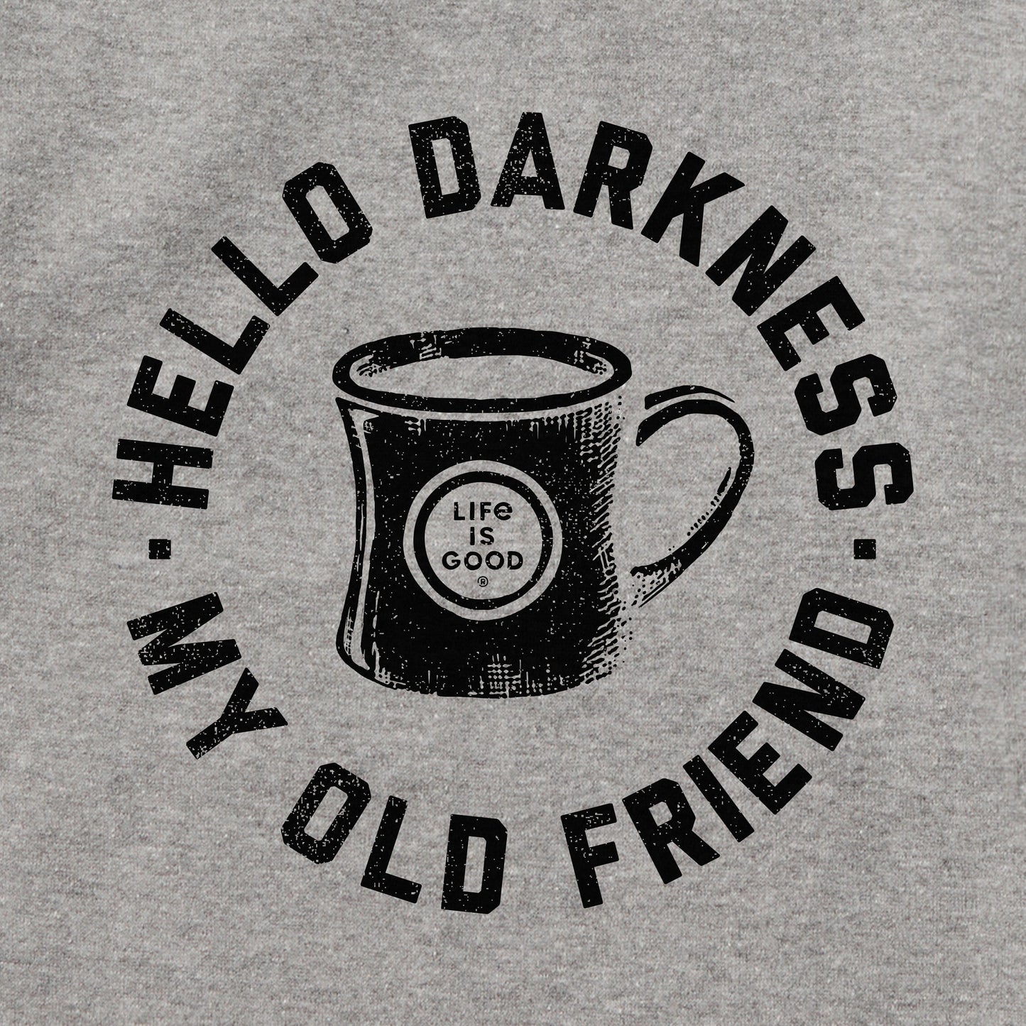 Adult Unisex Hello Darkness My Old Friend Every Wear Hoodie Sweatshirt
