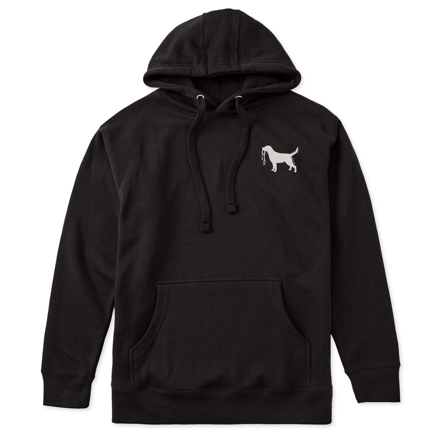 Adult Unisex Labrador Leash Every Wear Hoodie Sweatshirt