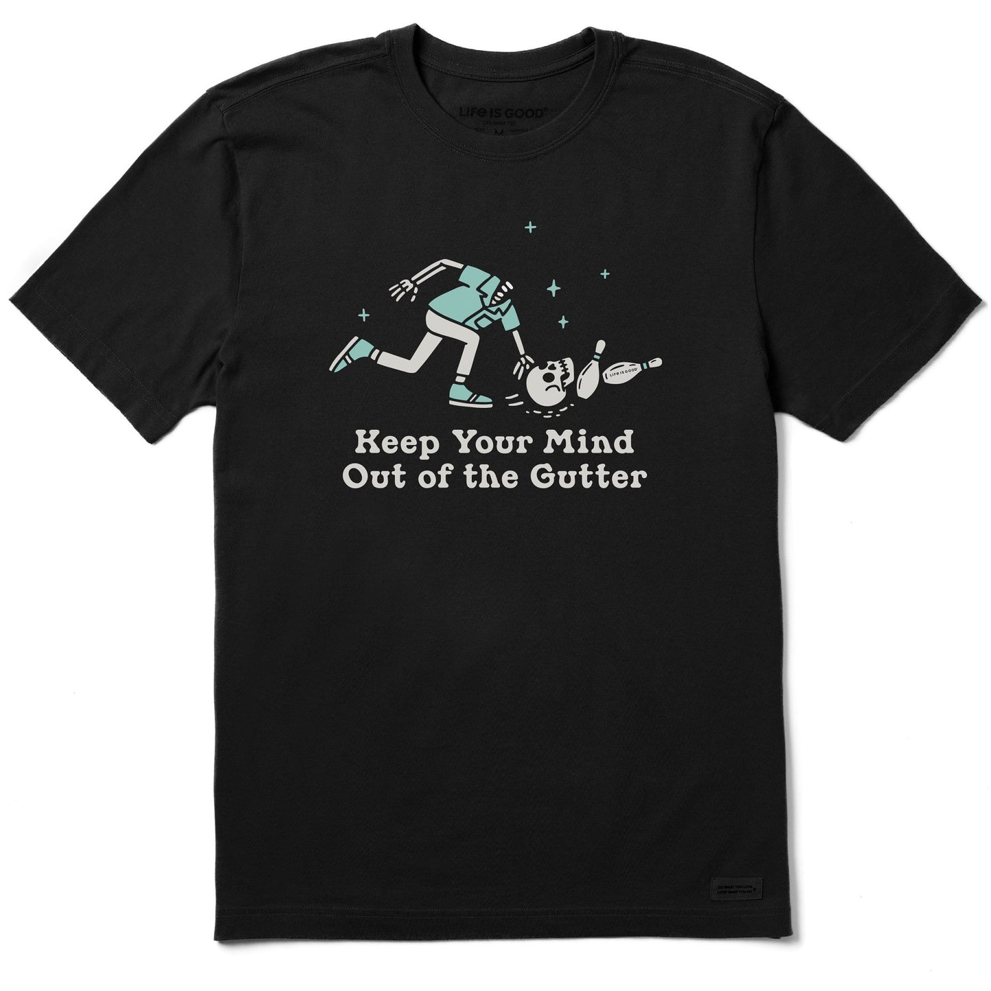 Men's Keep Your Mind Out of the Gutter Short Sleeve Crusher Tee