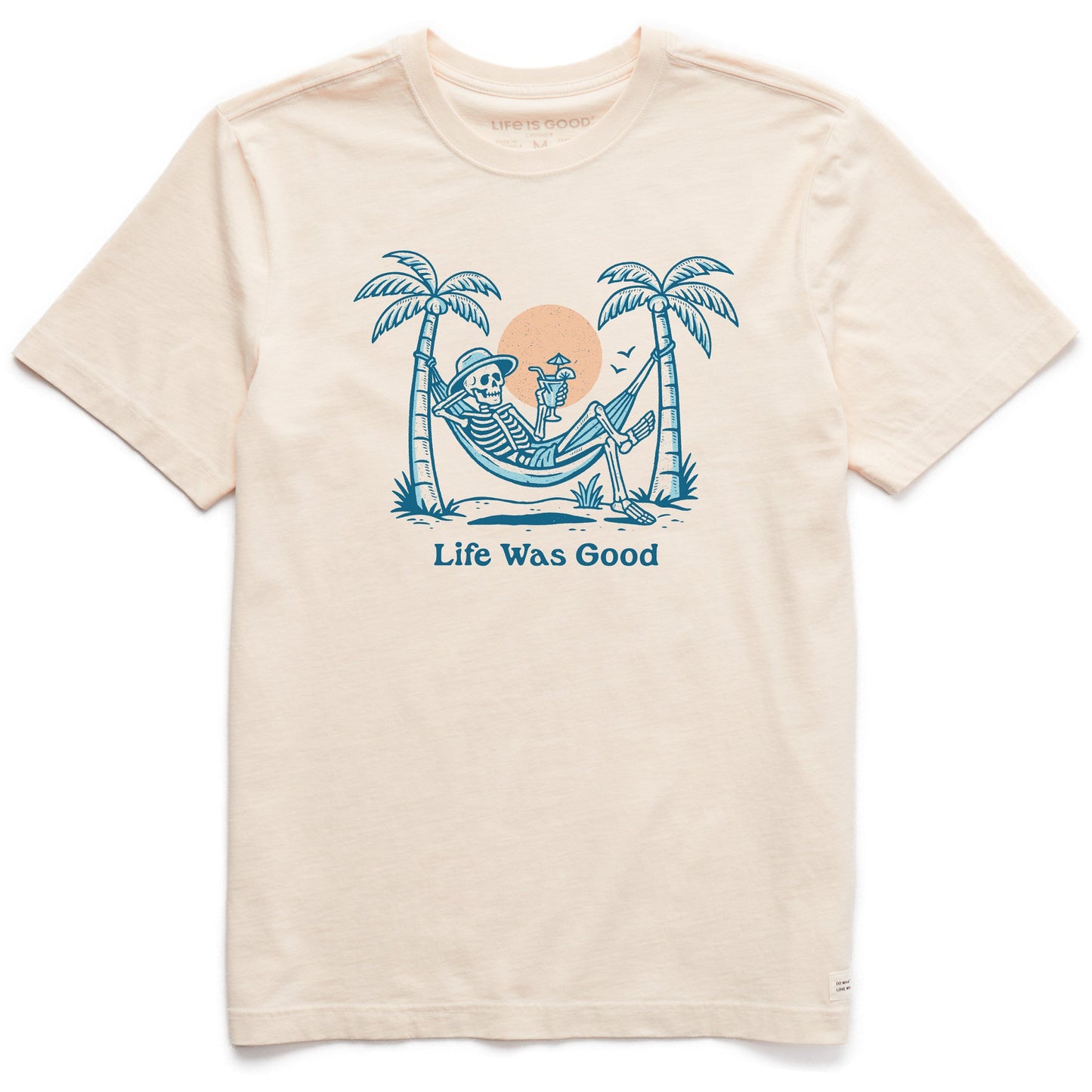 Men's Life Was Good Hammock Short Sleeve Crusher Tee