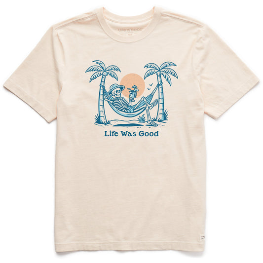 Men's Life Was Good Hammock Short Sleeve Crusher Tee