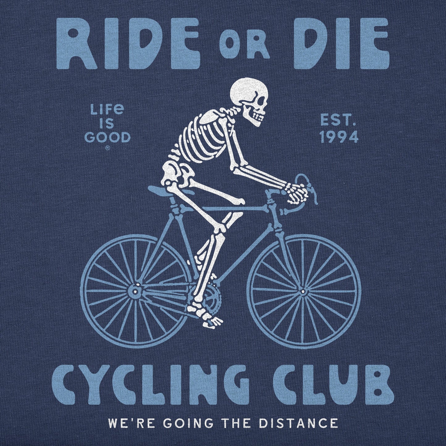 Women's Ride or Die Cycling Club Short Sleeve Crusher Tee