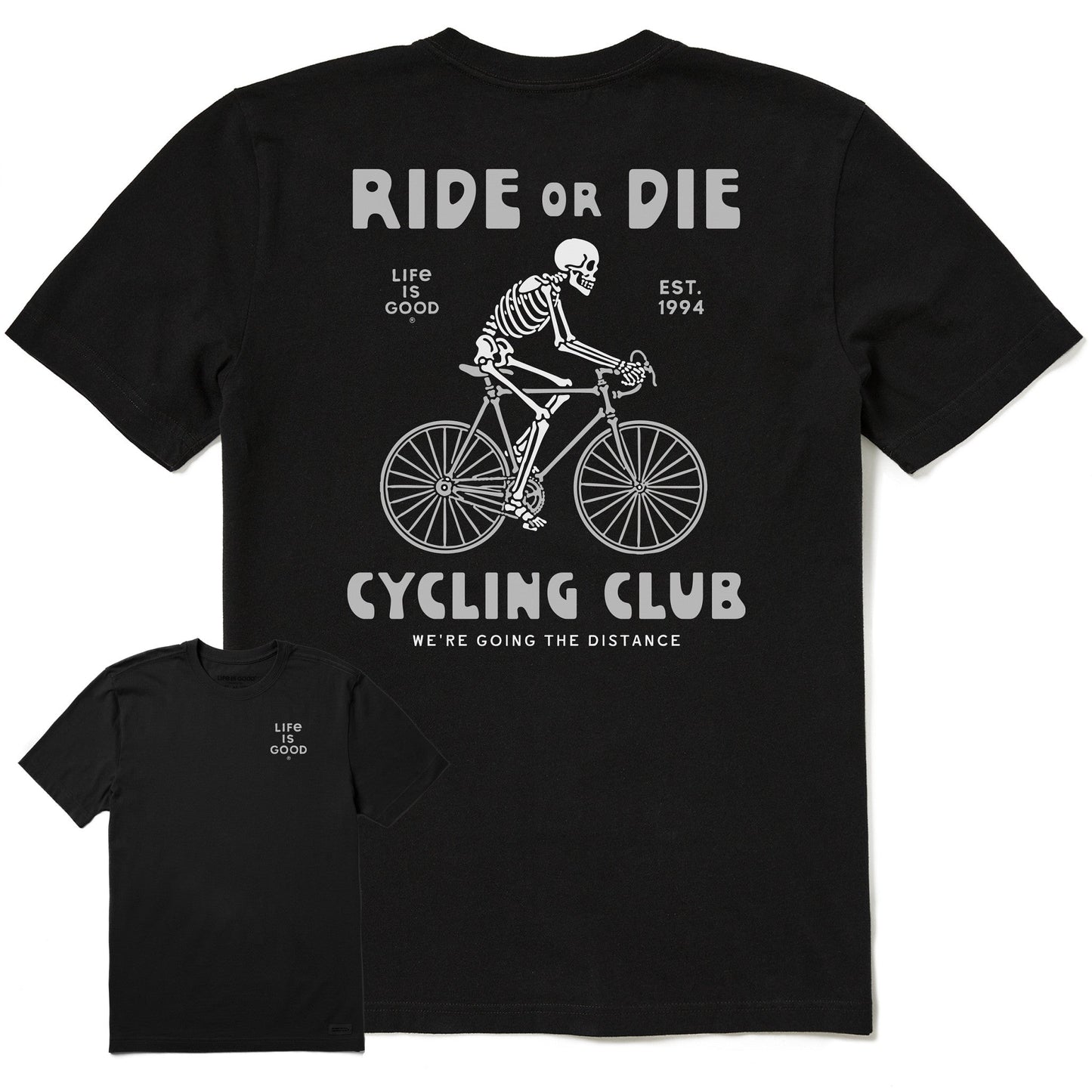 Men's Ride or Die Cycling Club Short Sleeve Crusher Tee