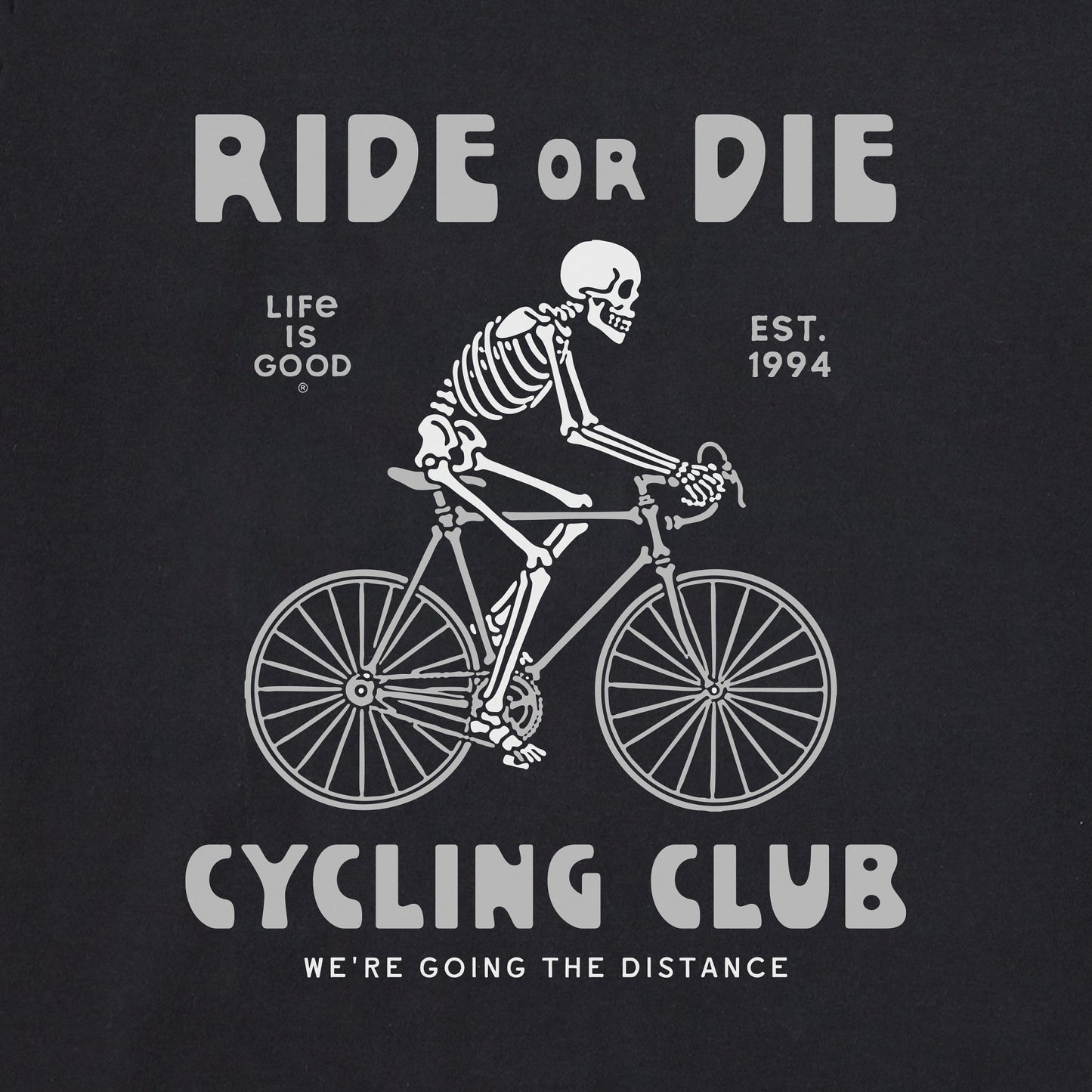Men's Ride or Die Cycling Club Short Sleeve Crusher Tee