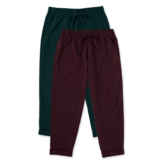 Womens Solid 2-Pack Crusher-FLEX Pant- Multi 3
