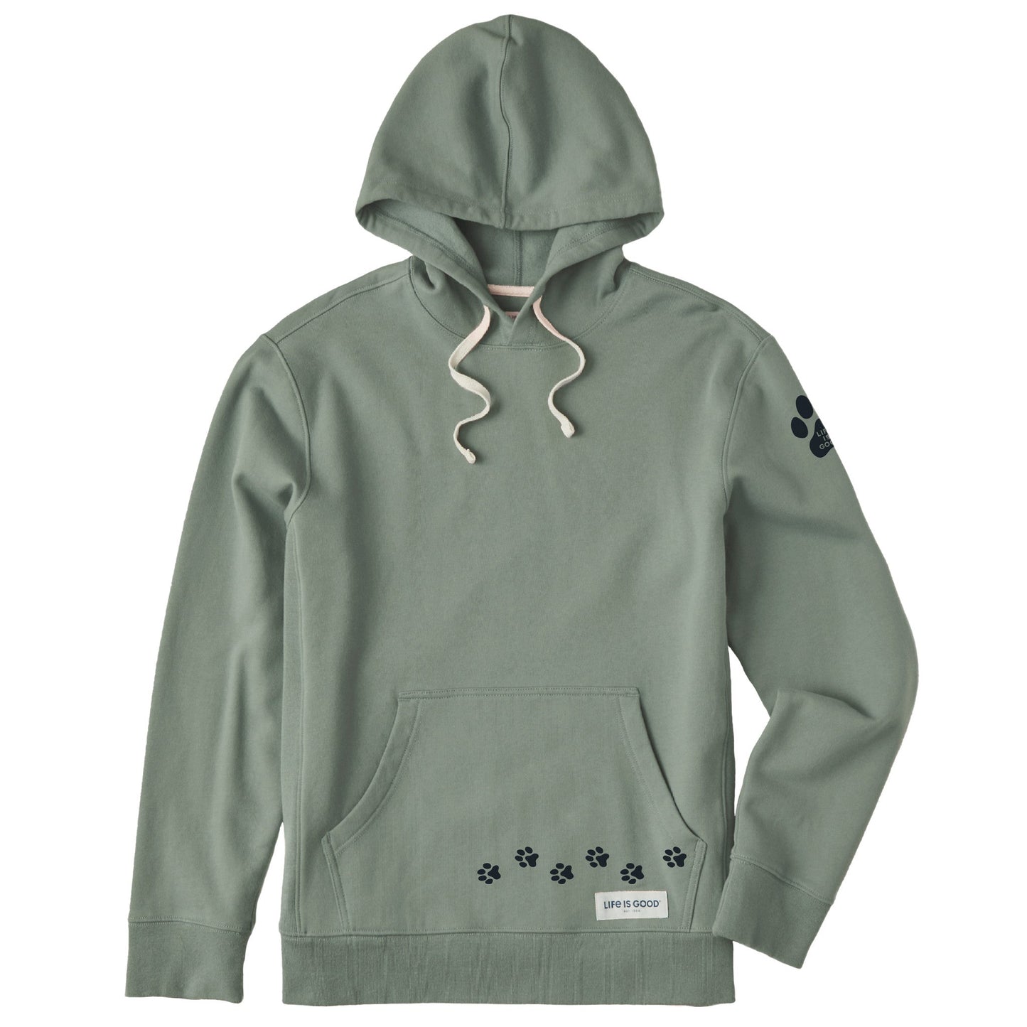 Men's Walking Paws Simply True Fleece Hoodie