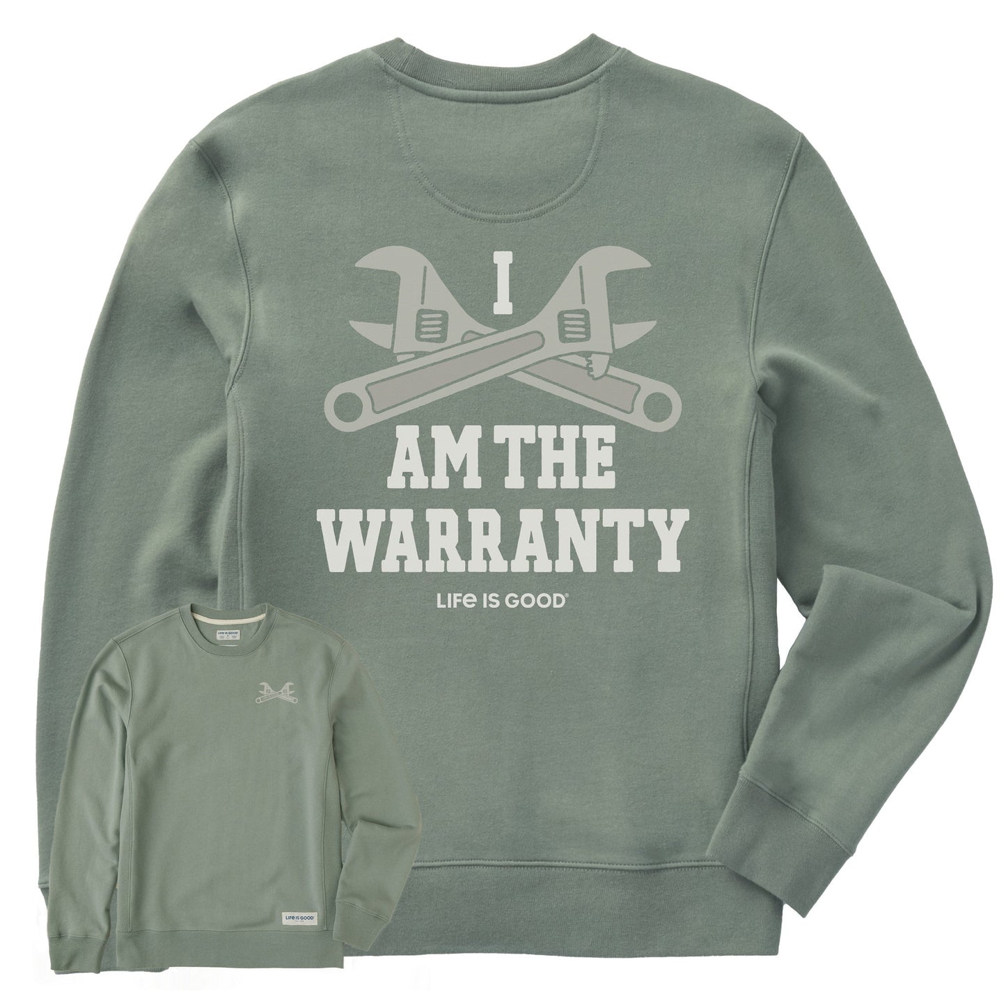 Men's I am the Warranty Simply True Fleece Crew