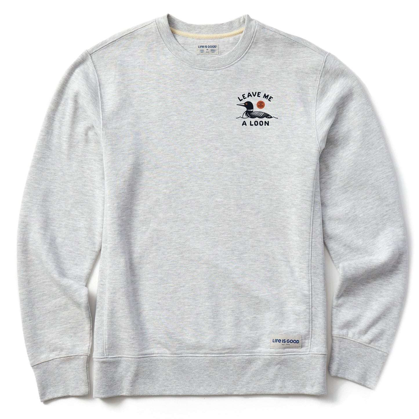 Men's Leave Me a Loon Simply True Fleece Crew